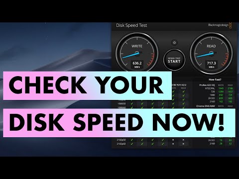 How to test your hard drive speed - Mac OSX