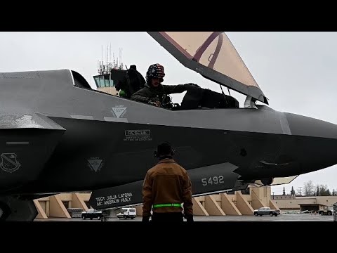 Arctic Gold 25-1: F-35A Endurance Test in Eielson, Alaska