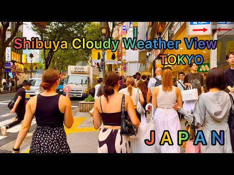 How is Crowds in Shibuya on Holiday. # Walking Tour in Shibuya. Tokyo, Japan