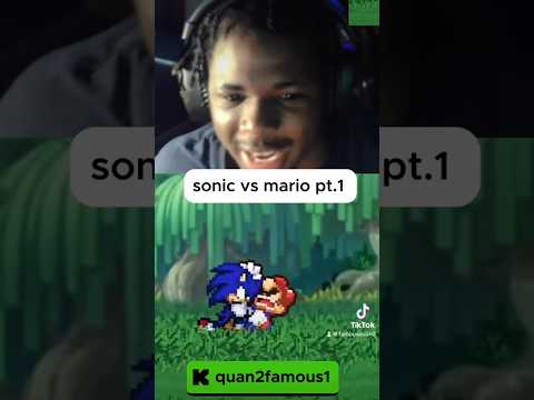 Sonic vs Mario pt.1 reaction!! #explore #reaction #funny #trending #viralvideo