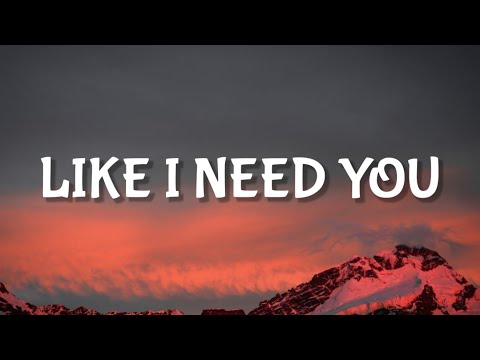 F3D3 - Like I Need You (Lyrics) ft. Ynnox