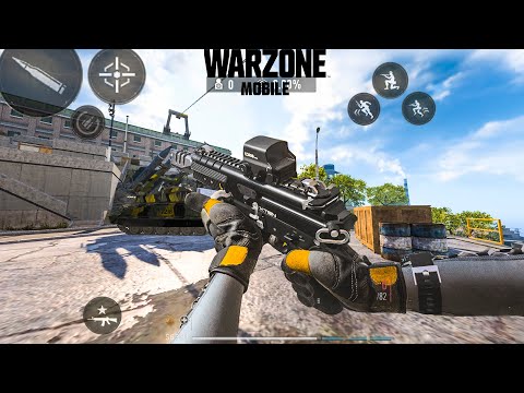 CALL OF DUTY MOBILE WARZONE 90FPS ALCATRAZ REBIRTH ISLAND ANDROID