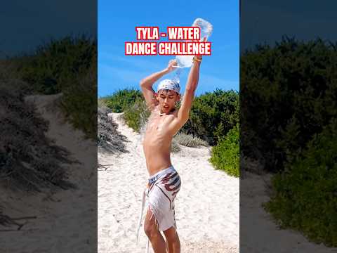 TYLA - WATER DANCE CHALLENGE #shorts #waterchallenge