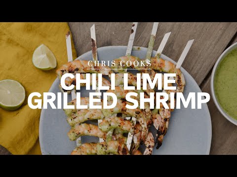 15-Minute Chili Lime Grilled Shrimp