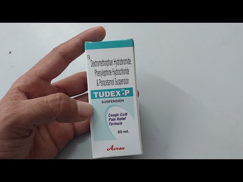 Tudex-P syrup for children// uses// hindi