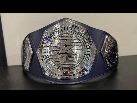 NXT Cruiserweight Championship Replica Belt Unboxing