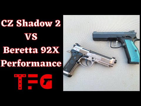 CZ Shadow 2 VS Beretta 92X Performance - TheFirearmGuy