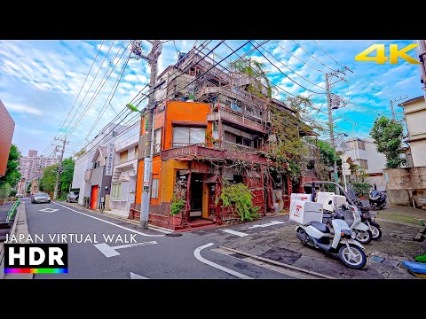 Suburban Tokyo Walk in Sakurajōsui, Japan • 4K HDR