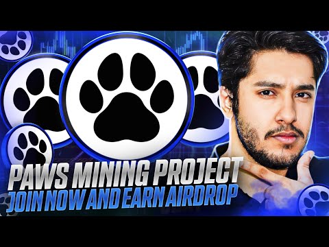 PAWS PLATFORM 🔥START MINING AND EARN AIRDROP🔥