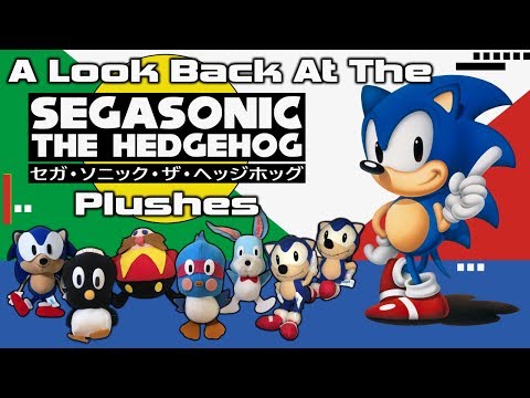 A Look Back At The 1991 SEGASonic The Hedgehog Plushes!