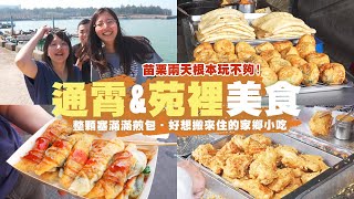 【通霄&苑裡美食】苗栗兩天不夠玩！撲鼻韭菜煎餃、皮薄餡多煎包、市場秒殺炸雞！🤩 一日美食巡禮Ep.3