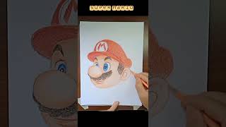 How to Draw Super Mario #shorts