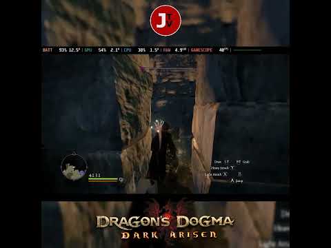 Cheesing Cursed Dragon with Holy Focused Bolt #dragonsdogma #dragonsdogmadarkarisen