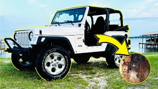 My Cheap Jeep Has SURPRISE Floor Panel Rust Damage, Lets Fix it - Pt 2