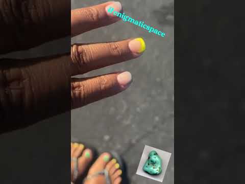 Nail Inspo #nailstyle #enigmaticspace #grwm #tiktok2024 #turquoise #blackcontentcreators