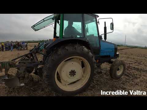 1993 Valmet 36 52 2WD 3.3 Litre 3-Cyl Diesel Tractor (61 HP) with Ransomes Plough