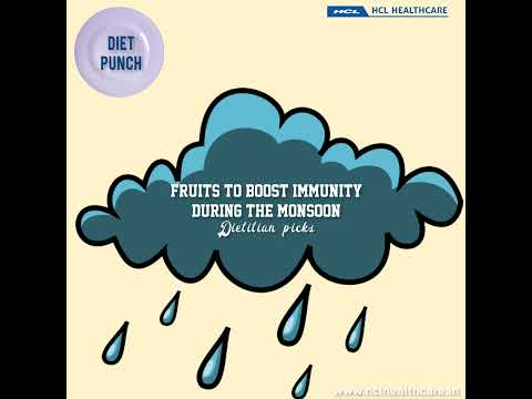 Fruits to boost immunity during the monsoon | Dietitian picks | HCL Healthcare