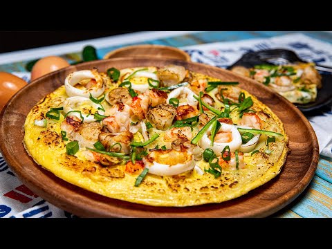 Seafood Pancake Recipe