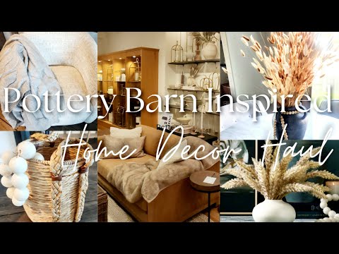 POTTERY BARN HOME DECOR INSPIRATION ON A HOMEGOODS BUDGET | FALL TOUR