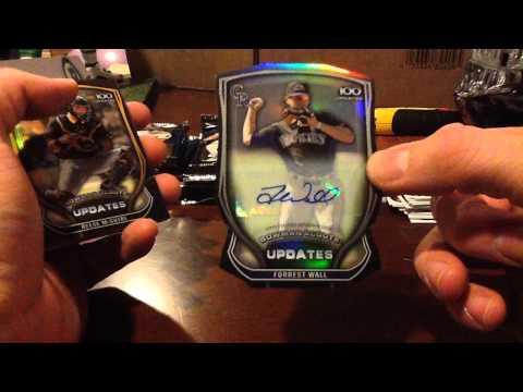 2015 Bowman Chrome Baseball Jumbo Box Break