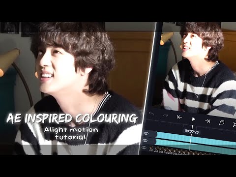 Ae inspired colouring tutorial | Alight motion | Sxftrkive