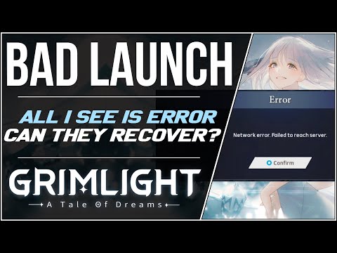 The Worst Gacha Game Launch I Have Ever Seen (24+ Hour Maintenance, Revert To Beta) | Grimlight