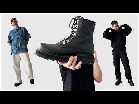 How to Look Good in Black Boots (Orée NYC Infantry Combat Boots)