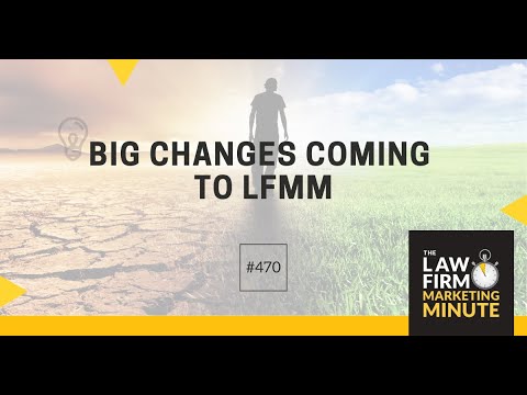 Big Changes Coming to LFMM - LFMM 470