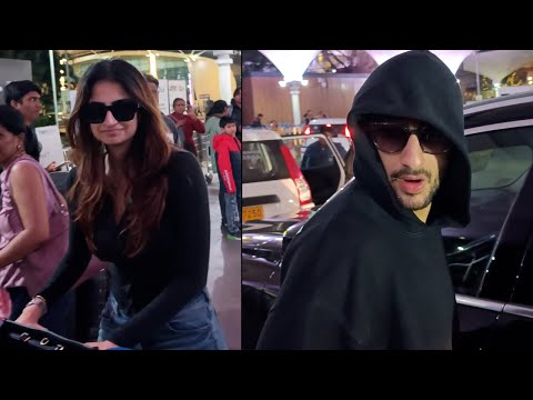 Rumoured Lovebirds Palak Tiwari, Ibrahim Ali Khan Return To Mumbai After Their New Year Vacay In Goa