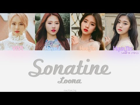 Loona 1/3(이달의 소녀 1/3)- Sonatine(알 수 없는 비밀) (Color Coded) (HAN/ROM/ENG) Lyrics