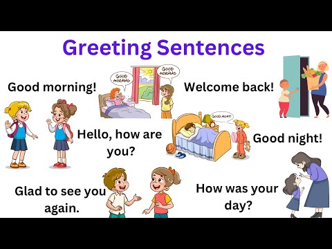 Greeting Sentences to Start Conversations | Daily Use Sentences | English Speaking Practice