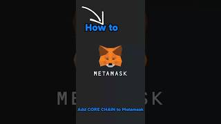 How to Add Core Chain To MetaMask: Be ready for OEX Airdrop