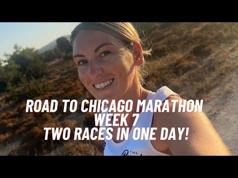 Road To Chicago Marathon - Week 7 - Two Races in One Day!