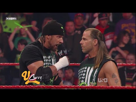 213 Triple H & Shawn Michaels in ring promo - RAW 25 January 2010