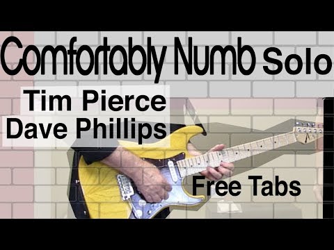 Comfortably Numb Solo | Pink Floyd | David Gilmour | Dave Phillips | Tim Pierce