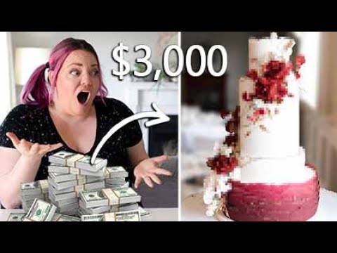 I Paid One Bakery $3000 to Make a WEDDING Cake!