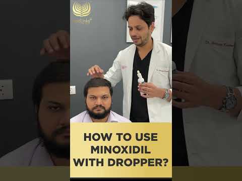 MINOXIDIL - कैसे यूज़ करे? | मिनॉक्सिडिल का सही तरीका क्या है? #shortsfeed