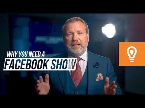 Why You NEED A Facebook Show | Starting A Social Media Show