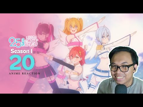 PERCAYA PADA BESTIES - 2.5 jigen no Ririsa EPISODE 20 REACTION INDONESIA