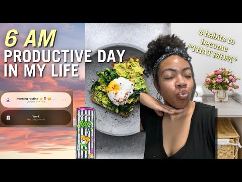 6 AM Productive Day in My Life | Becoming THAT Mom Ep. 2