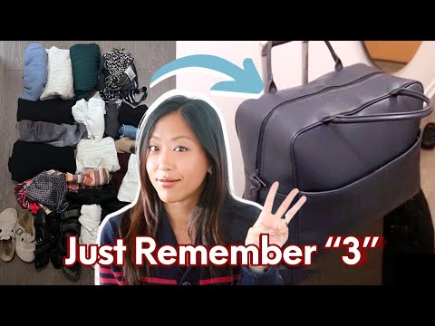 I found the BEST way to pack (Carry-on Only) | Be efficient AND stylish through your trip!