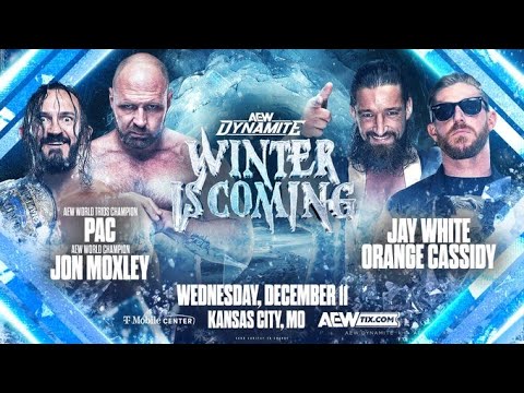 AEW Dynamite Jon Moxley & PAC vs Orange Cassidy & Jay White (SIM)