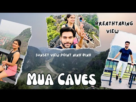 Mua Caves Sunset view point | Ninh Binh Vietnam | 500 stairs trek