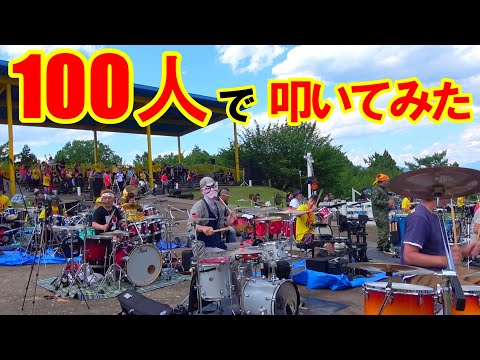 1000人で「hide - ROCKET DIVE」演奏したら、マジでhideが天国から来た　【1000人ROCK FES GUMMA】