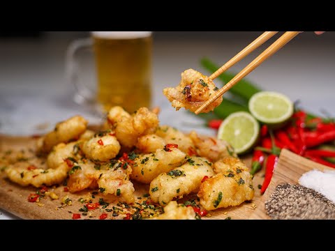 Salt & Pepper Beer Batter Squid Recipe