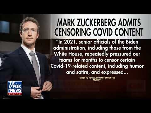 ザッカーバーグの手紙 20240828 mark zuckerberg letter govmt pressure censorship