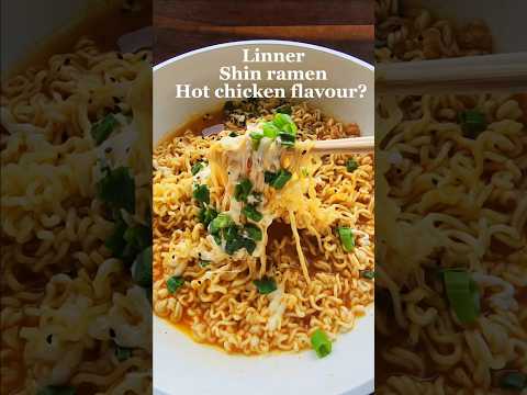 Shin hot chickem ramen?! #shinramen #ramen #hotchicken #spicynoodleschallenge #spicy #asmrf