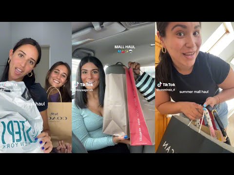 Mall haul - TikTok compilation 🛍️😋