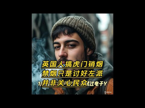 英国人全面禁止一次性电子烟，搞虎门销烟禁烟只是讨好左派，并非关心民众。为什么只禁止一次性电子烟，而不是全面禁止？ #戒烟 #电子烟的危害 #环保