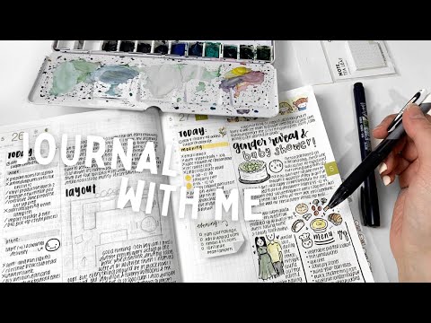 Journal With Me At 2AM | Hobonichi Cousin